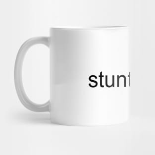 Verified Stuntman (Black Text) Mug